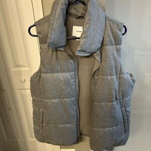 Gray Puffer Vest